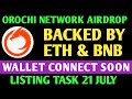 Orochi Network Airdrop New Update | Orochi Network Airdrop Wallet Connect | ON Token Airdrop Update