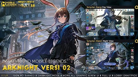Background Mobile Legends Tema Arknight Versi 02 New UI