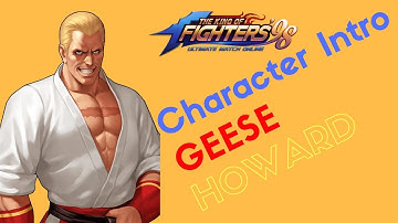 KOF98 UMOL English Character Introduction Geese Howard