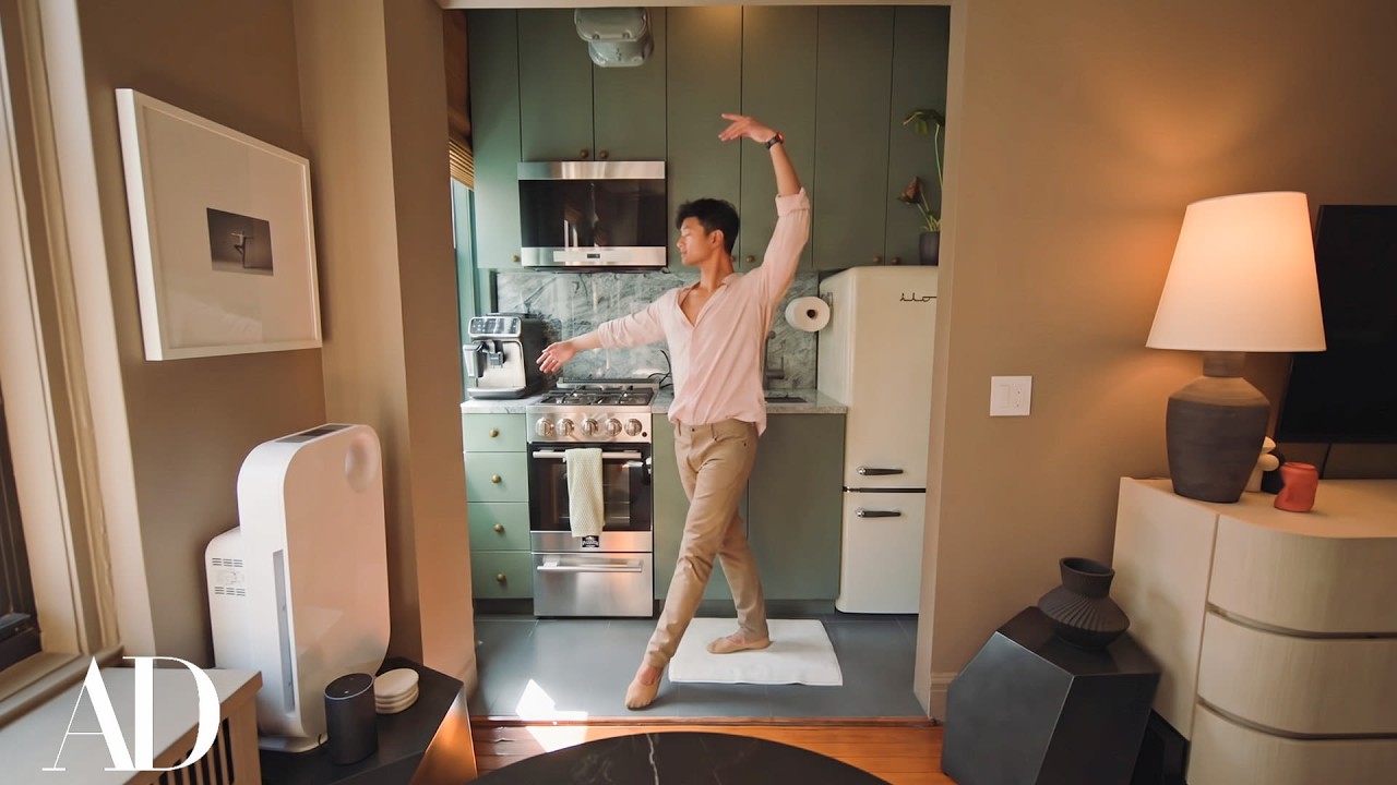 YouTube thumbnail for “How an NYC Ballet Dancer Maximizes a 345-Sq-Ft Apartment | Small Spaces | Architectural Digest” by Architectural Digest