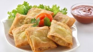 square shape samosa recipe | lunch box and tea time snacks | samosa banane ka tarika