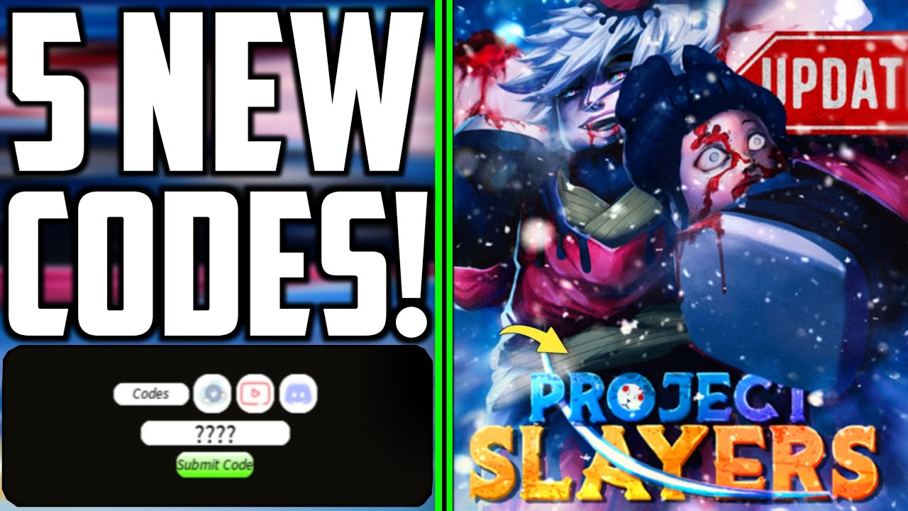 ✨UPDATE 2✨PROJECT SLAYERS CODES - CODES FOR PROJECT SLAYERS - ROBLOX PROJECT  SLAYER 