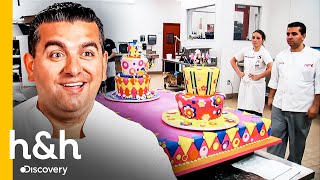 Grandes bolos com dispositivos tecnológicos em movimento | Cake Boss | Discovery H&amp;H Brasil