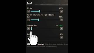 Sensitivity Settings Mastering AKM and UMP #bgmi#tips#tricks