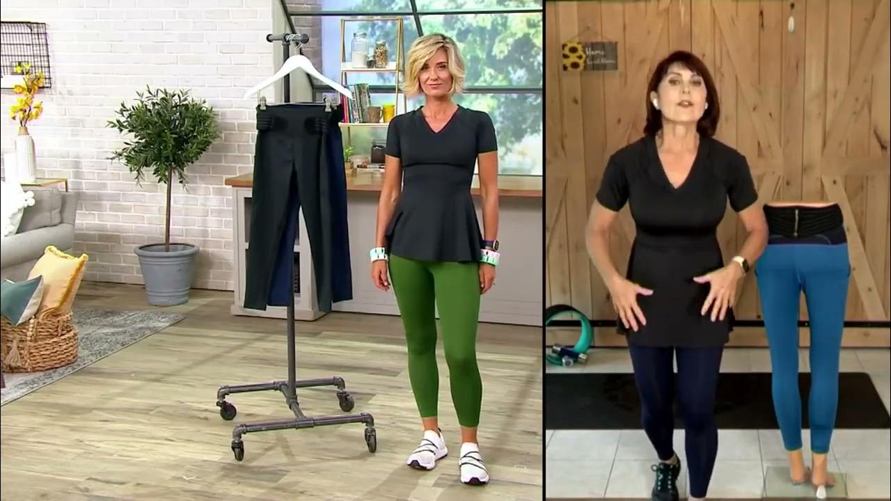 Tommie Copper Choice of Adjustable Back Support Leggings on QVC YouTube
