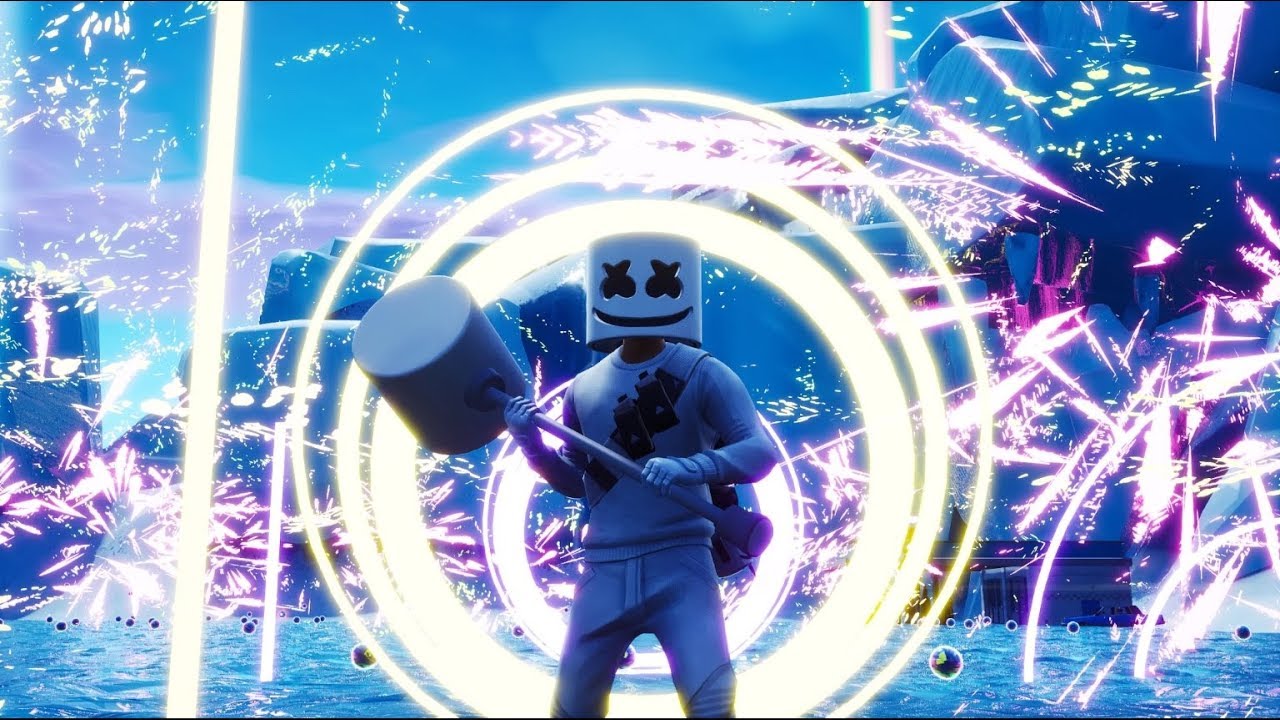 Marshmello Alone Fortnite Music Notes YouTube