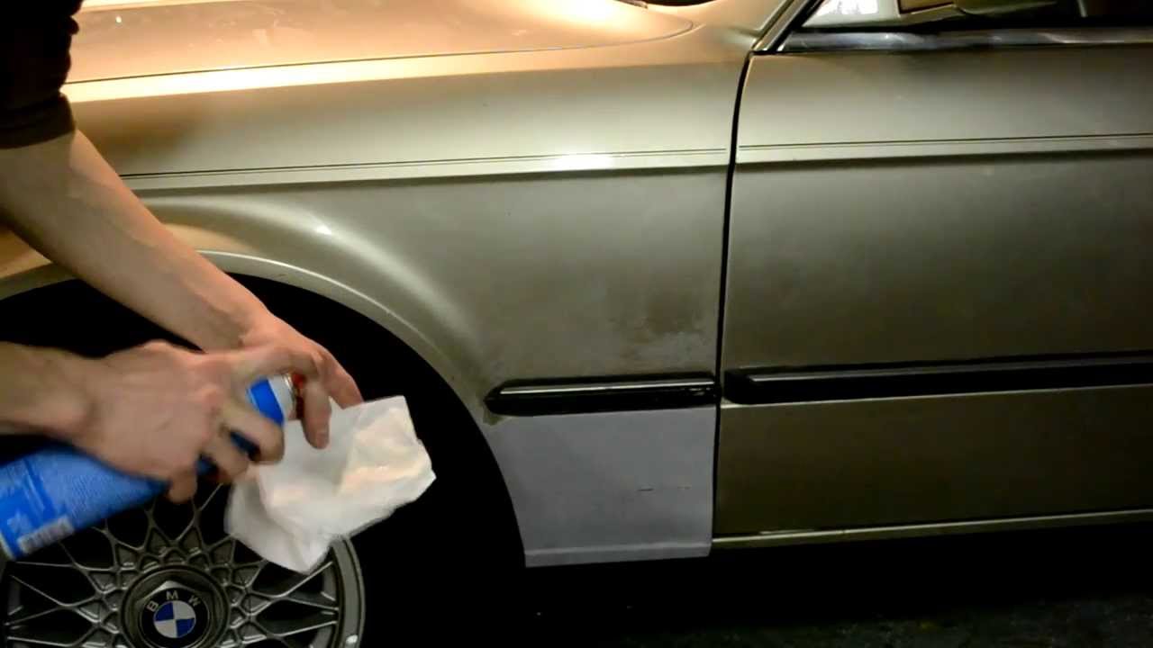 BMW E30 Drivers Side Fender Rust and Rot Removal Fixed Part:2