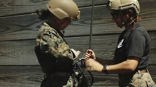 NROTC Training on Parris Island