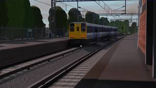 (RARE/Read Description) GCR Regional Class 508/2 arriving Fatherwell Platform 1