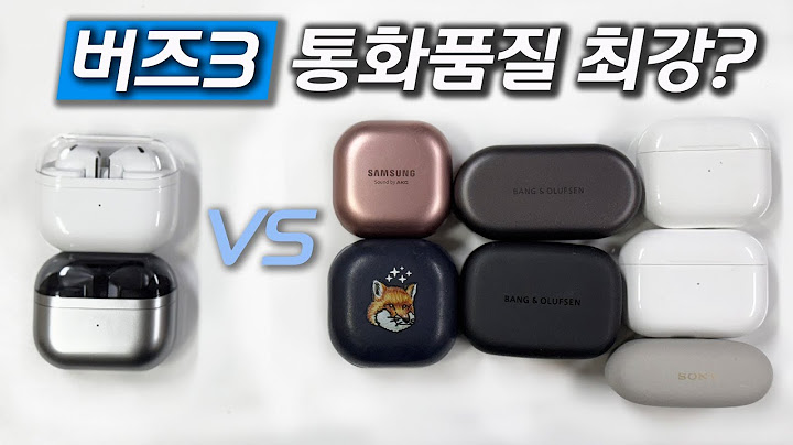 버즈3 버즈3프로 살만 할까? 블루투스이어폰 8종 통화품질 비교 | 갤럭시링, 워치울트라 하루 사용기 포함) | 사부작사부작 39편