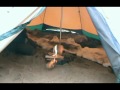 Открытый огонь в палатке Tentipi Zirkon 5 cp