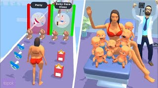 Pregnant Runner 👸🍼👶 Games All Levels Gameplay iOS,Android Cakes Game Mobile Update Alltrailer Level screenshot 5