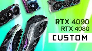 These Custom RTX 4090 & RTX 4080 Cards are NUTS!