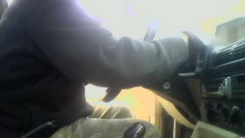 E34 Instrument Cluster removal