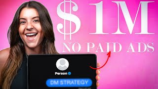 How My Instagram DMs Made Me $1M Without Ads