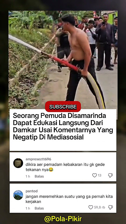mulutmu harimau-mu #tranding #pemadamkebakaran