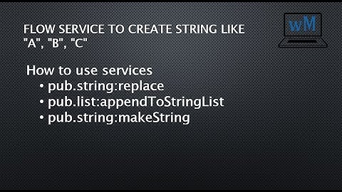 Flow service to create String like "A", "B", "C" | String List | makeString | appendToStringList