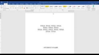 BCC3024: Converting from PSM 1 report to UMP Thesis template