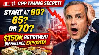 Celebrity 🚨 CPP Timing Secret: Start at 60, 65 or 70? $150K Retirement Difference EXPOSED Wealth
