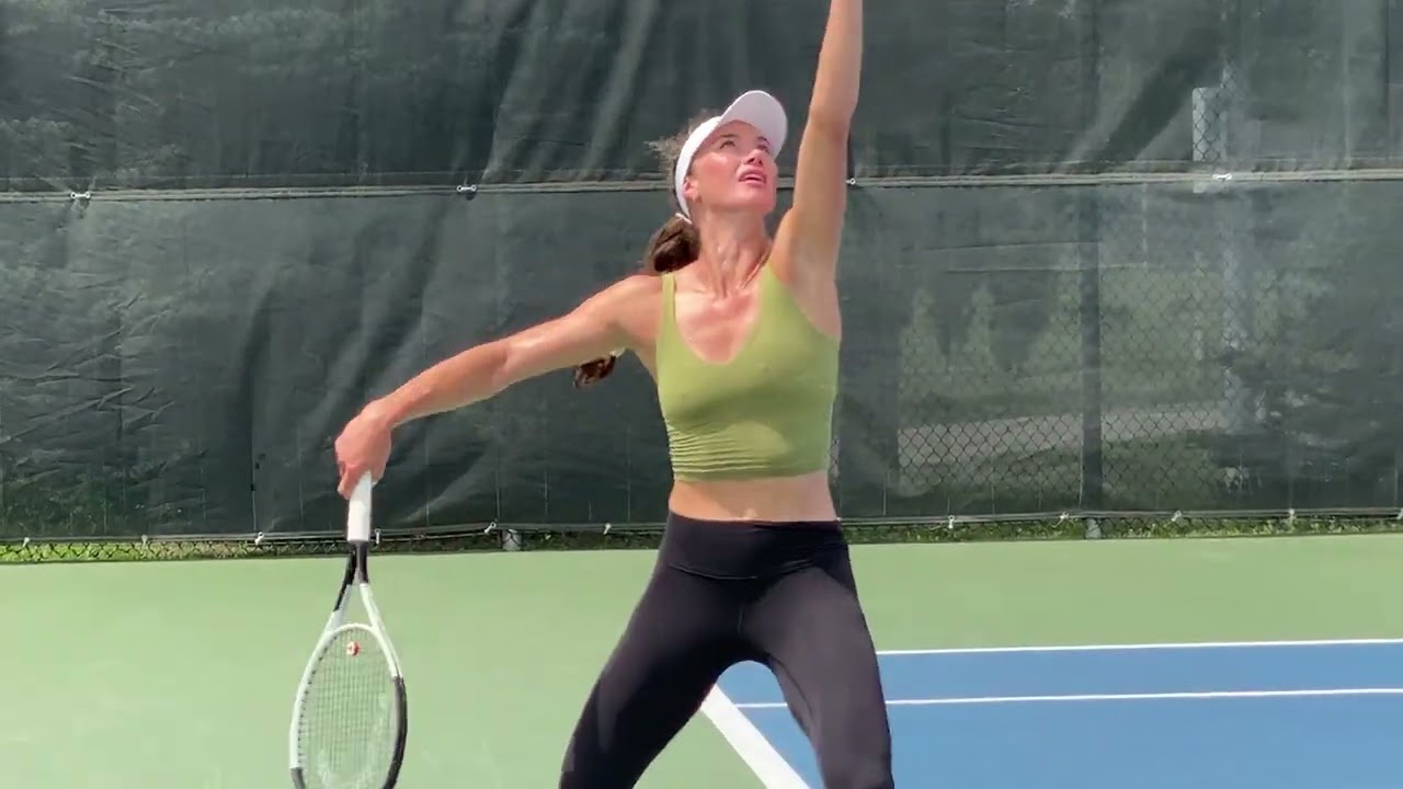 Hottest WTA Beauties: Carson Branstine vs Katie Boulter Practice