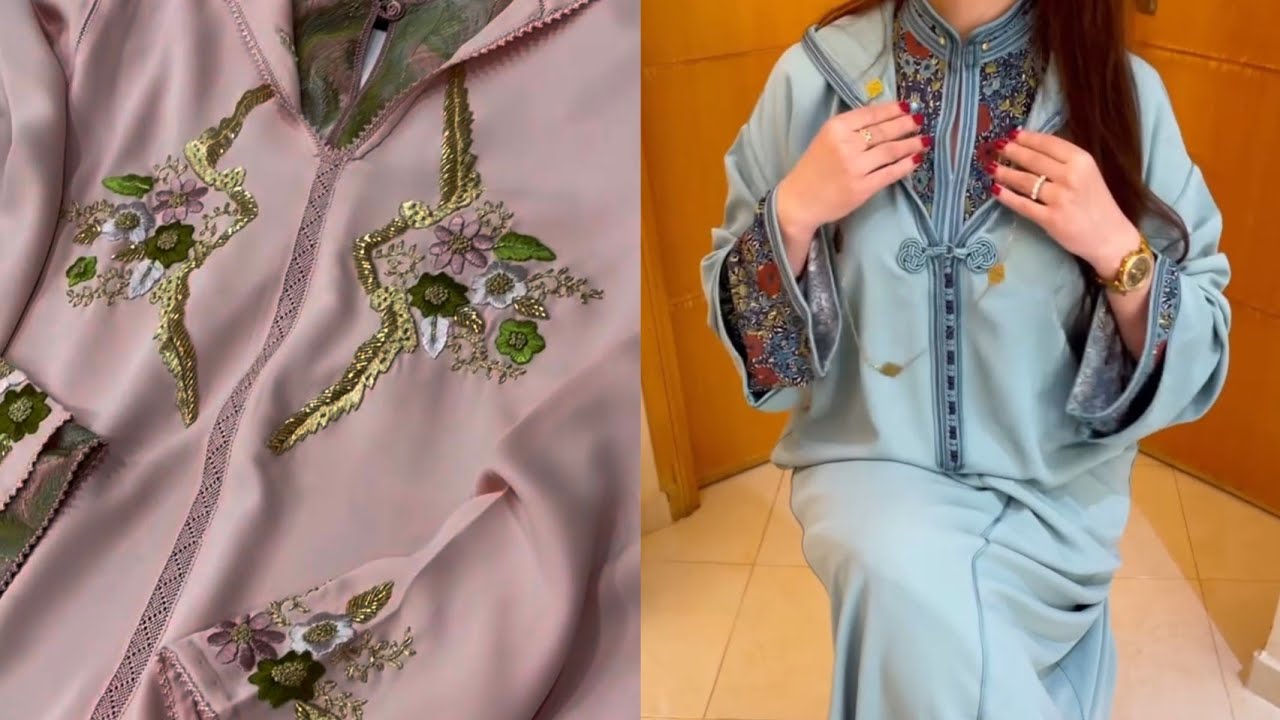 اخر صيحات الجلابة المغربية 2026🇲🇦 أناقة تقليدية بلمسة عصرية✨فخامة الالوان والتصميم الراقي💎