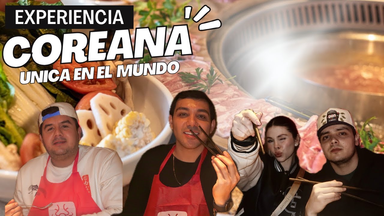 VLOG/ COMIENDO EN EL RESTAURANTE COREANO MÁS FAMOSO DEL MUNDO, ESTO ES ALGO NUEVO PARA NOSOTROS!