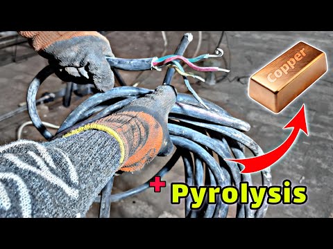 Turning Copper Cable Into a Nice Bar