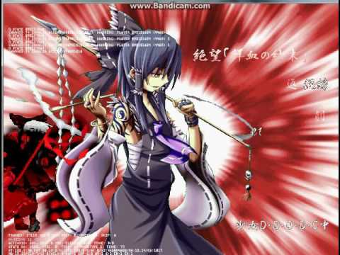 mugen 鬼巫女Ｘvs禍霊夢（%n,親捏造Lv４）