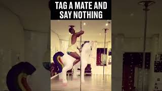 Speechless Pole Sessions with unicorn