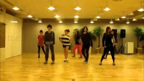 ♥ T-ara- Lovey Dovey Dance Practice (Mirrored) ♥
