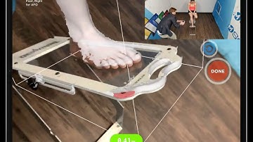 Plantar AFO Scan with 3DsizeMe