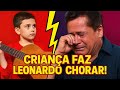 😢 CRIANÇA SURPREENDE LEONARDO COM PRESENTE SIMPLES — E ELE VAI ÀS LÁGRIMAS!