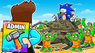 ACTING AS NOOB THEN USING OP ADMIN POWERS IN ROBLOX !!
