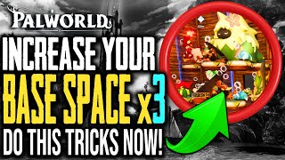 Palworld - YOU NEED TO DO THIS RIGHT NOW! Increase Base Farming by 3 Times - Stacking Tips