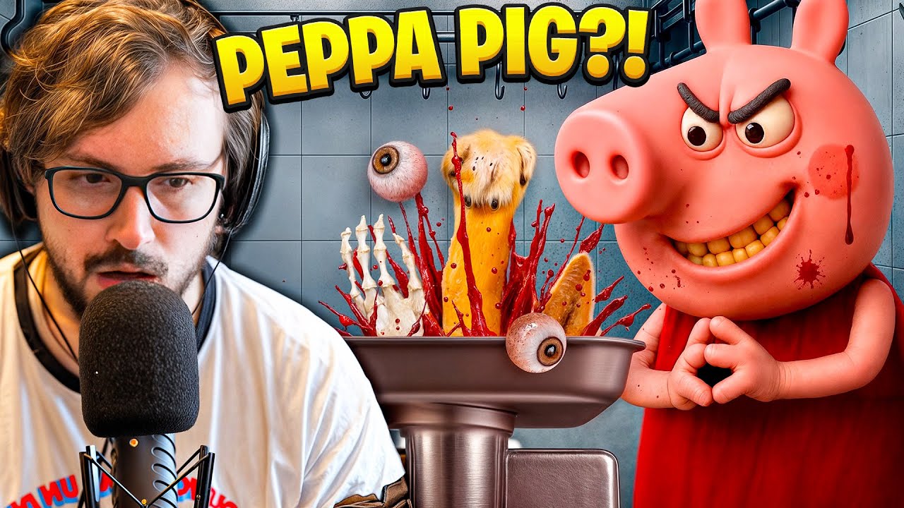 REAGISCO ALLA VERA STORIA TERRIFICANTE DI PEPPA PIG?! (DogeStory Reaction)