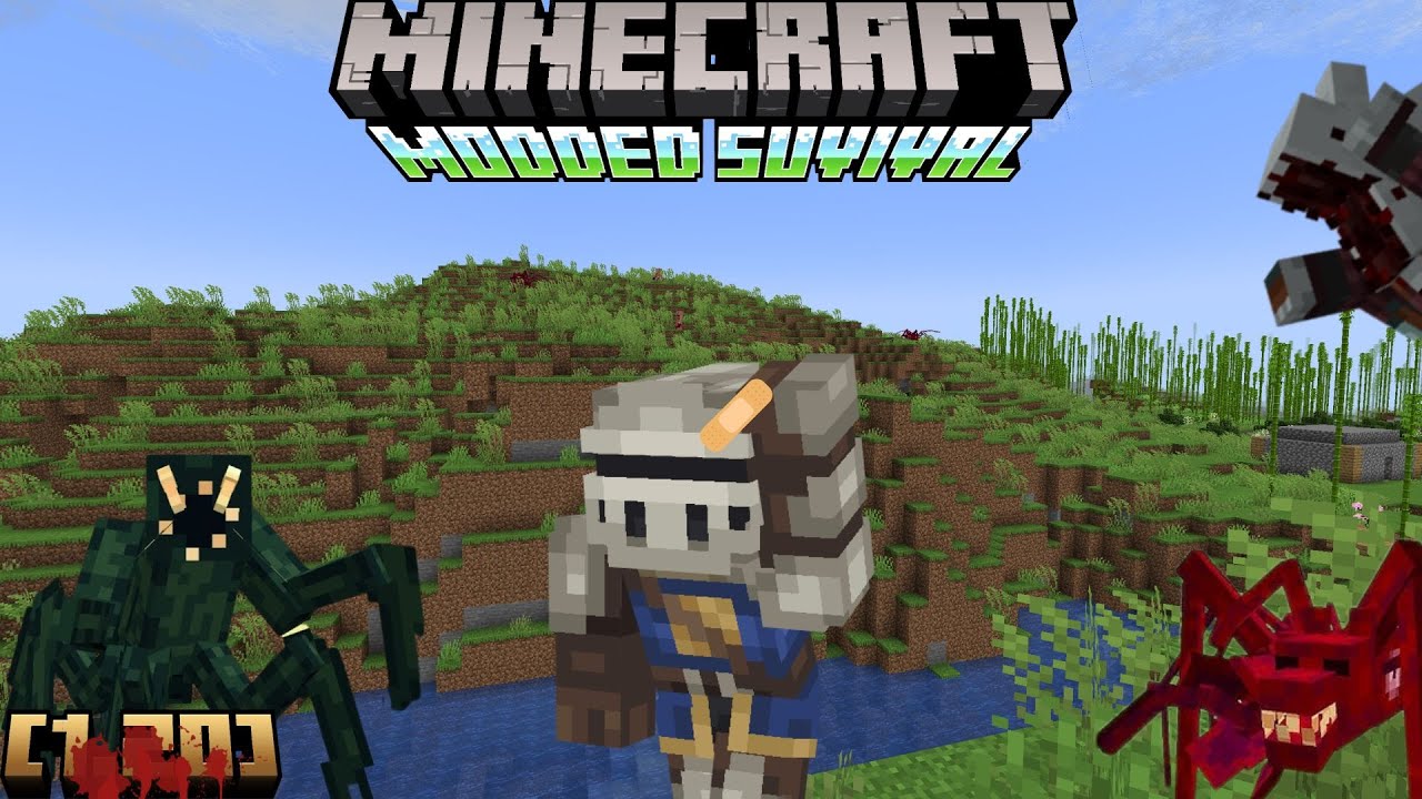 I'm Doomed...[Minecraft 1.20.1 Modded Survival Episode 3] - YouTube