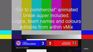 Nwvs Basic Vmix Animated Sports Broadcast Scoreboard Demo Gtzip