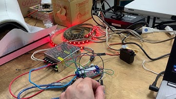 Arduino一學就上手系列11：舵機跟SPI信號燈條干擾的問題