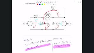 M5 - 5 - Mesh Analysis: Example 1