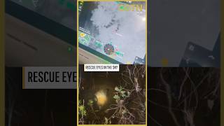 Thermal imaging drone helps rescue man trapped in abandoned mine shaft