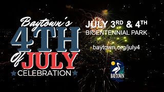 2023 Baytown 3rd & 4th of July Concert Series