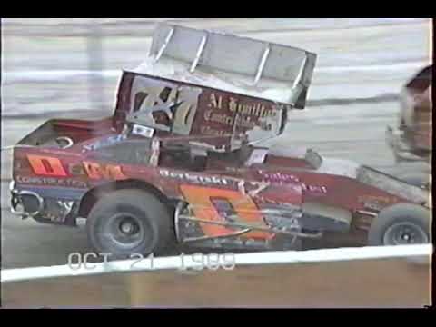 Canaan Fair Speedway Racing  - Canaan Cup Heat Races - October 21st 1989