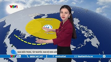 Dự báo thời tiết 12h30 - 11/04/2025 | Hình thế phát triển mây giông | VTVWDB