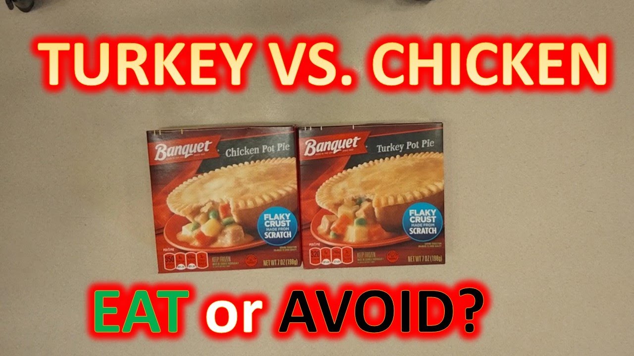 Banquet Pot Pies Is Turkey or Chicken better? Pot Pie Battle Round 3