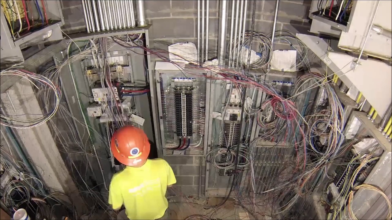 Electrical Room Timelapse YouTube