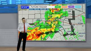 DFW STORM ALERT:  Severe Storms with 70 MPH Winds Target North Texas