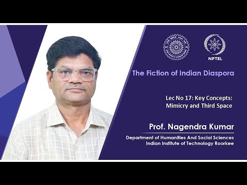 Lecture 17: Key Concepts: Mimicry and Third Space