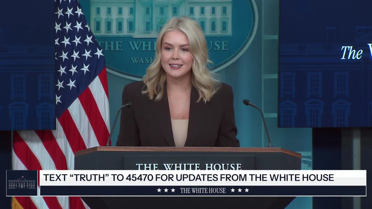 Thumbnail for Press Secretary Karoline Leavitt Briefs Members of the Media, Oct. 6, 2025
