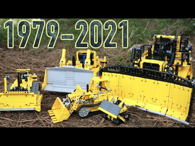 LEGO Technic CAT D11T Bulldozer 42131 Revealed - YouTube
