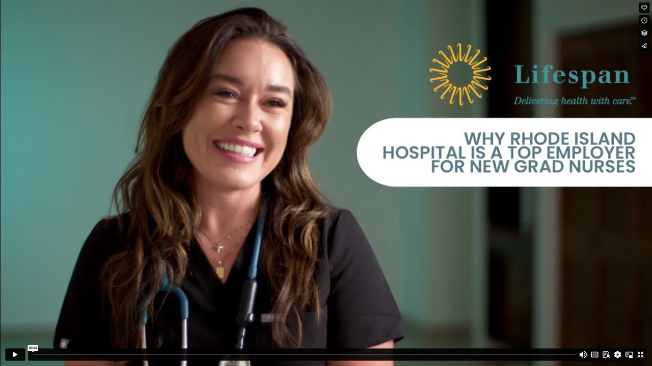 Why Rhode Island Hospital is a Top Employer for New Grad Nurses